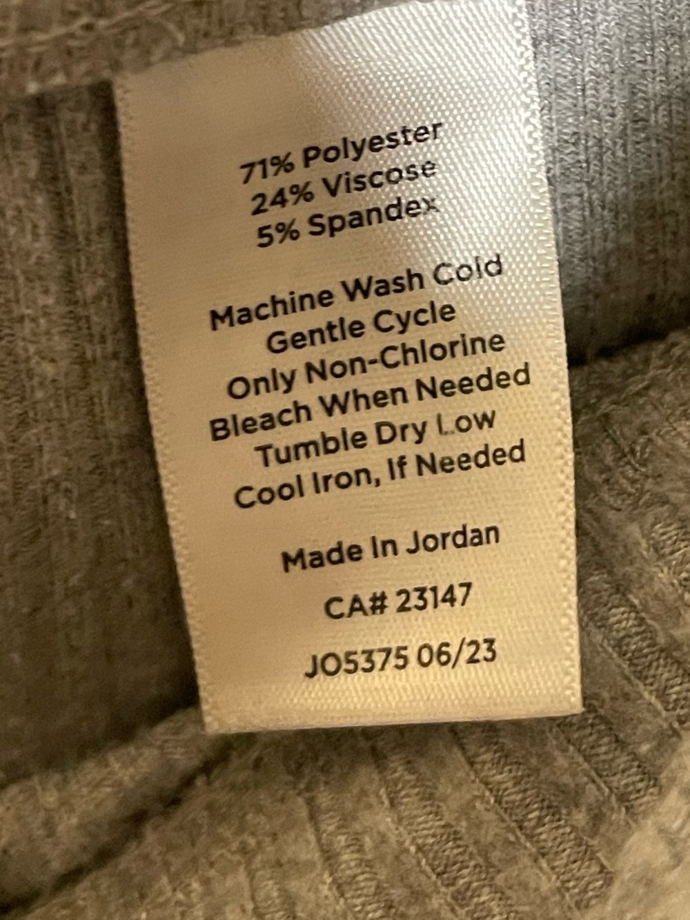 Haven Well Within Cozy Gray Knit Hoodie and Sweatpants Set Sz XL - Picture 7 of 9